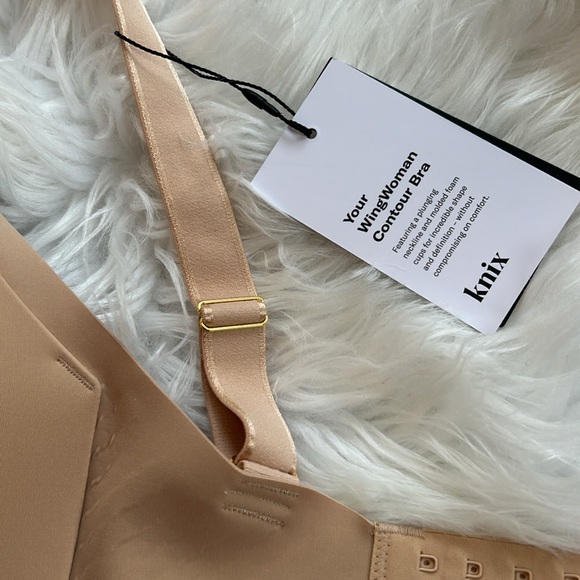 NWT Knix WingWoman Contour Bra - Size 6++ (36G, 36H, 38DDD) Warm Sand Beige - Picture 8 of 14